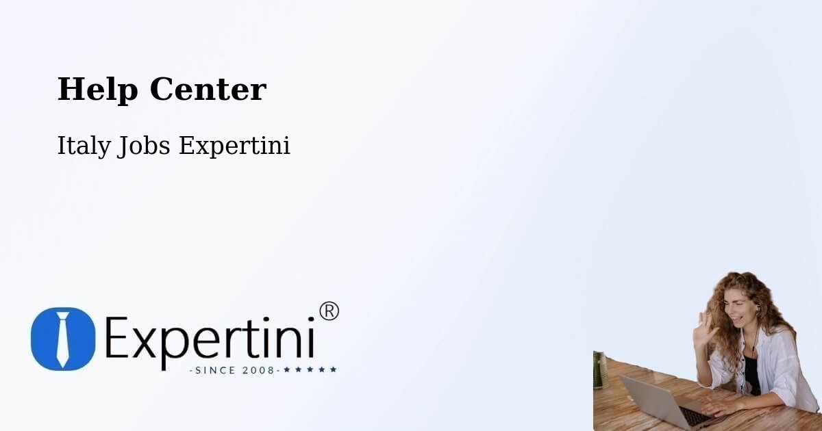 Help Center – Desio - Italy Jobs Expertini
