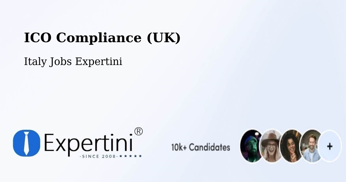 UK Data Protection & ICO Compliance – Desio - Italy Jobs Expertini