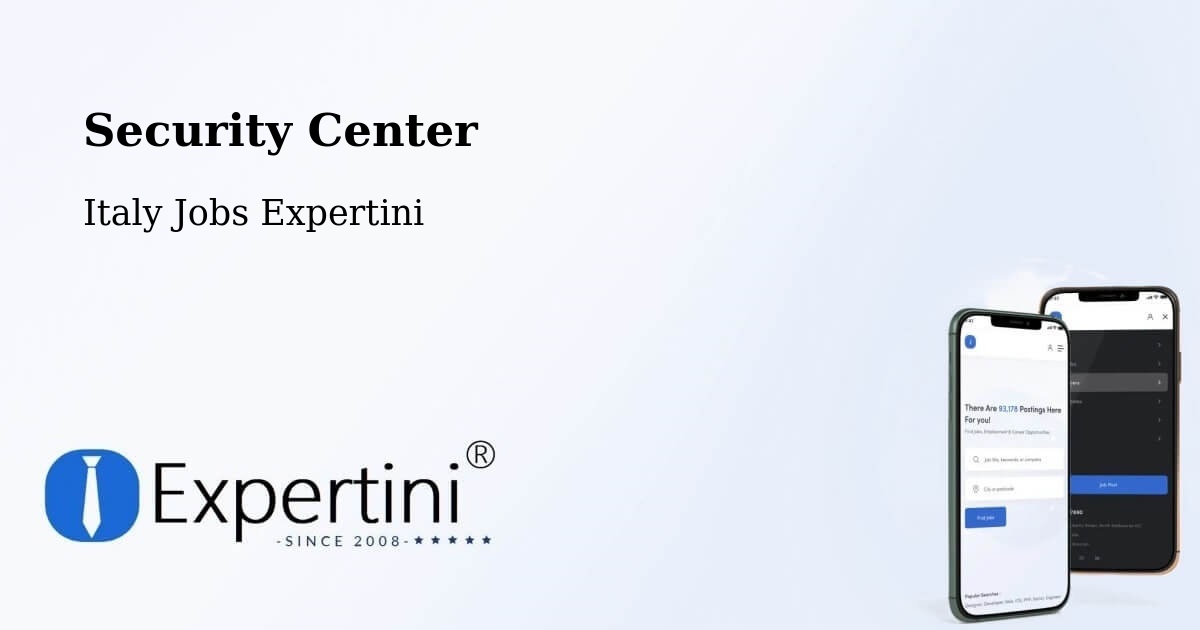 Security & Compliance – Desio - Italy Jobs Expertini